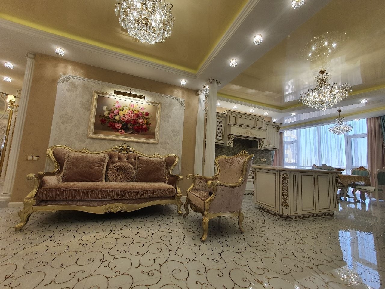 продажа трехкомнатной квартиры номер A-174801 в Приморском районе, фото номер 17